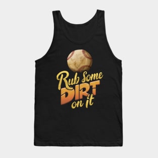 Boy mama baseball funny Tank Top